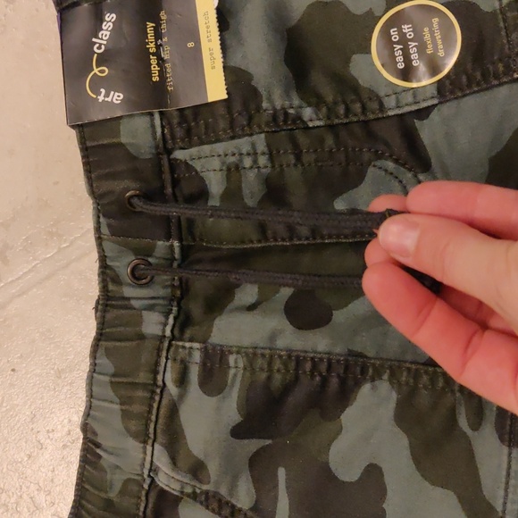 New! Boys' CamoSuper Skinny Pull-On Jeans - art class sz 8 - Picture 6 of 12